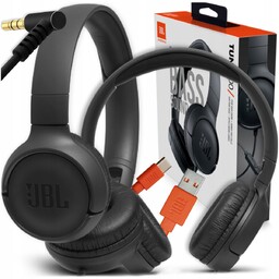 SŁUCHAWKI PRZEWODOWE JBL NAUSZNE MINIJACK Tune 500 MIKROFON