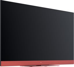 We. SEE 43" (coral red)