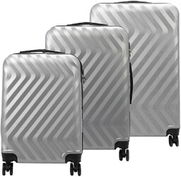 Pierre Cardin zestaw podróżny trzech walizek twarde ABS