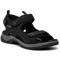 42 BUTY SANDAŁY DAMSKIE ECCO OFFROAD SKÓRZANE CZARNE