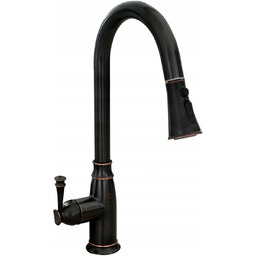 Bateria Kuchenna Rea Deco Old Black Retro Wyciągana