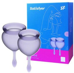 Satisfyer Feel Good Mentrual zestaw kubeczków menstruacyjnych 15ml