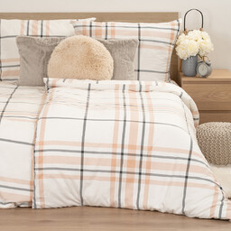 4Home Pościel flanelowa Elegant Plaid, 140 x 200