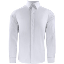 Męska, Taliowana Koszula Wizytowa na Spinki - Victorio