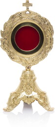 Relikwiarz mosiądz liturgia