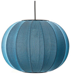 Lampa Wiszące Made By Hand, niebieski, sypialnia, tkanina