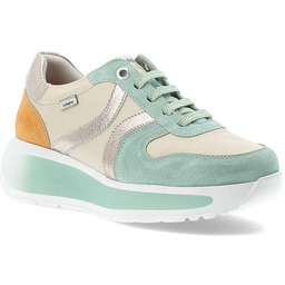 Callaghan Zielone Sneakersy Modne Obuwie Damskie Na Platformie