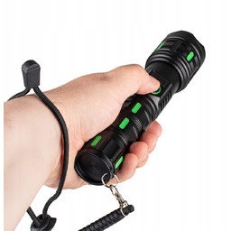 Latarka taktyczna z powerbankiem opaska na rękę Vayox