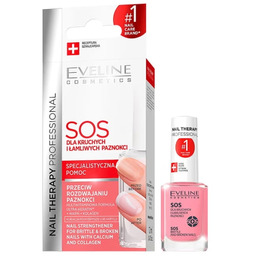 EVELINE Nail Therapy Professional SOS Odżywka wzmacniająca