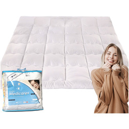 Kołdra antyalergiczna 160x200 Medicare biała 0,80 kg 100%