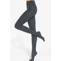Rajstopy damskie bawełniane gładkie grafitowe Lady Gatta Wola