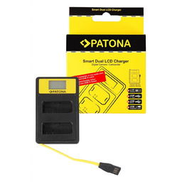 PATONA Smart Dual LCD USB Ładowarka podwójna