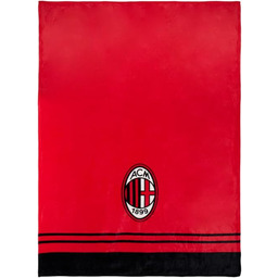 AC Milan Miękki koc w kratę 200 x