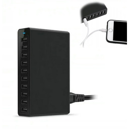 Ładowarka Usb Sieciowa 10 portów 50 W 10A