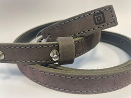 damski skórzany pasek HORSEFEATHERS CALISTA BELT (purple)