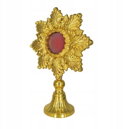 Relikwiarz mosiądz liturgia