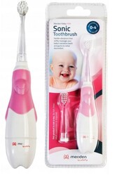 MERIDEN Kiddy 0- 4 lat Pink Szczoteczka soniczna