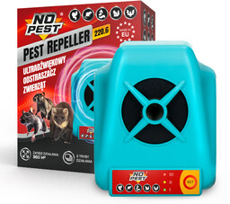 Najmocniejszy Odstraszacz myszy, szczurów, gryzoni No Pest Repel