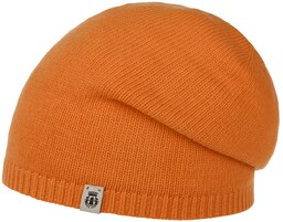 Czapka Beanie z Kaszmirem by Roeckl, pomarańczowy, One
