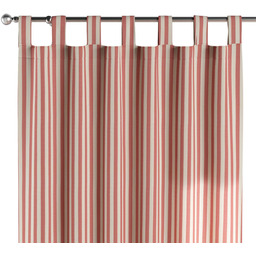 Zasłona na szelkach 1 szt., czerwono-białe pasy (1,5cm),
