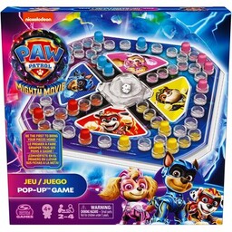 SPIN MASTER Gra planszowa Psi Patrol Wyskakująca gra