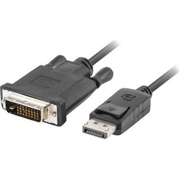Lanberg kabel Displayport - DVI-D Dual Link M/M