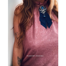 Pakamera Brosza / krawatka z Ogromnym kryształem 1