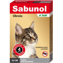 DR SEIDEL Sabunol Obroża przeciw pchłom dla kotów