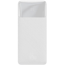 Powerbank Baseus Bipow 30000mAh, 2xUSB, USB-C, 15W (biały)