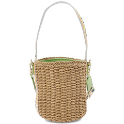 Pepe Moll Brązowo-Zielony Stylowy Kuferek Damski