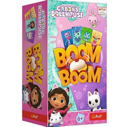 TREFL Gra karciana Boom Boom Koci Domek Gabi