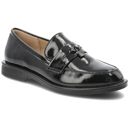 Filippo Mokasyny damskie, lakierowane loafersy na niskim obcasie