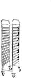 Wózek transportowy do pojemników GN 1/1 15 szt