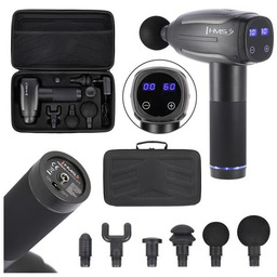 PDM3125H BLACK PISTOLET DO MASAŻU HMS