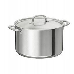 Ikea Ikea 365+ Garnek z pokrywką, stal nierdz