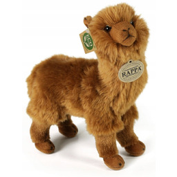 Maskotka Alpaka Lama Brązowa - 23cm