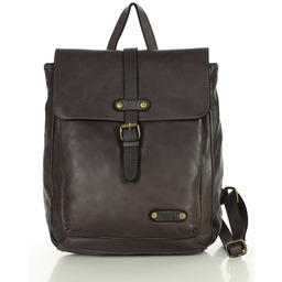 Plecak damski old look brązowy caffe MARCO MAZZINI