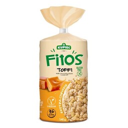 Kupiec - Wafle ryżowo kukurydziane o smaku toffi