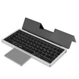 Klawiatura bezprzewodowa Bt 5.1 touchpadem magnetyczną osłoną LogiLink