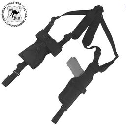 Kabura operacyjna do Glock 17/19 z szelką oburamienną