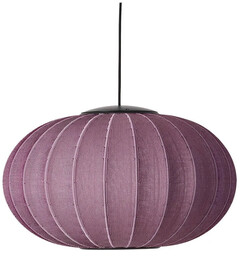 Lampa Wiszące Made By Hand, fioletowy, sypialnia, tkanina