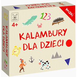 Kalambury dla dzieci, gra rodzinna, Kangur, maxi