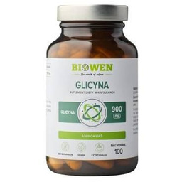Biowen Glicyna, 100 kaps. -> Odbiór w Żabce!