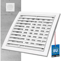 KRATKA WENTYLACYJNA 150 ZAMYKANA Z SIATKĄ 200 MM