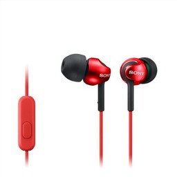 Sony In-ear Headphones EX series, Red Sony MDR-EX110AP