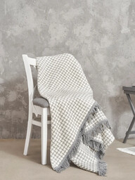 Cotton Cloud Koc Housie Rhombuses Grey