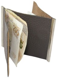 Banknotówka Polska Galanteria (PL) Skóra Naturalna Na Dwie