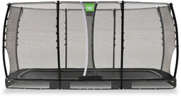 Trampolina naziemna Allure Classic 244x427cm czarna Exit