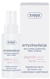 Ziaja Antyoksydacja, serum do twarzy i szyi wygładzająco-ujędrniające