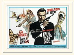 James Bond Drukowanie, papier, wielokolorowe, 30 x 40